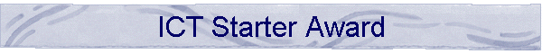 ICT Starter Award
